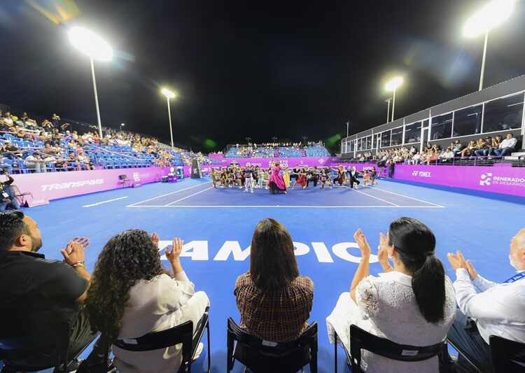 Inaugura Mónica Torneo Internacional de Tenis Femenil Tampico 2024
