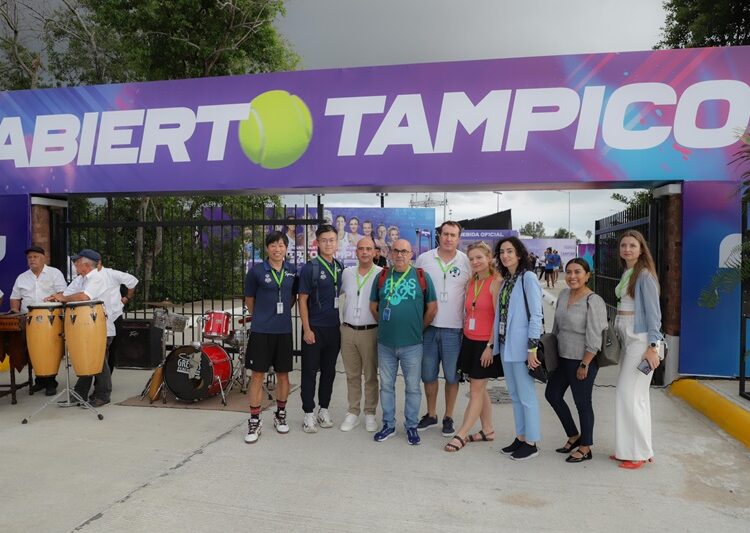 Inaugura Mónica Torneo Internacional de Tenis Femenil Tampico 2024