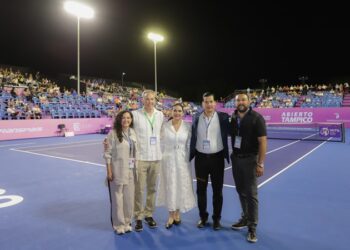 Inaugura Mónica Torneo Internacional de Tenis Femenil Tampico 2024