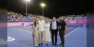 Inaugura Mónica Torneo Internacional de Tenis Femenil Tampico 2024