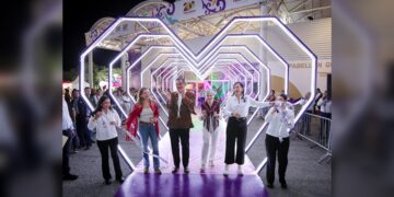 Inauguran AVA y María stand del DIF Estatal en la Feria Tamaulipas 2024