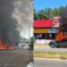 Incendios y bloqueos paralizan la ciudad de Villahermosa