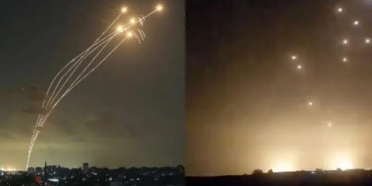 “Irán atacó a Israel”: lanzaron más de 200 misiles balísticos