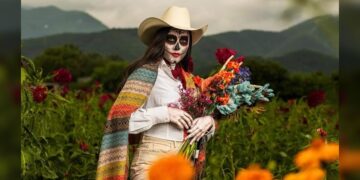 Diputada de Victoria se disfraza de Catrina del Norte