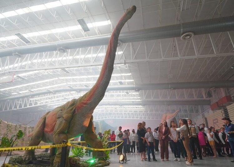 Llega a NLD Museo Itinerante “Tierra de Dinosaurios”