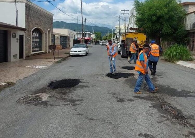Llega programa de bacheo a 6 colonias más de Victoria