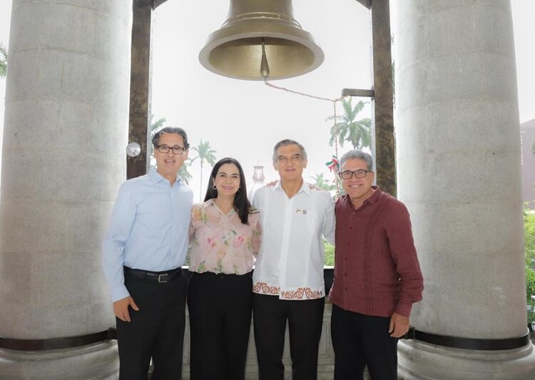 Mónica Villarreal y alcaldes de la Zona se reúnen con Gobernador AVA en Tampico