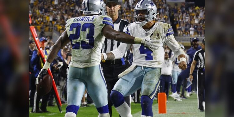 ¡Dallas venció a Steelers en la NFL!