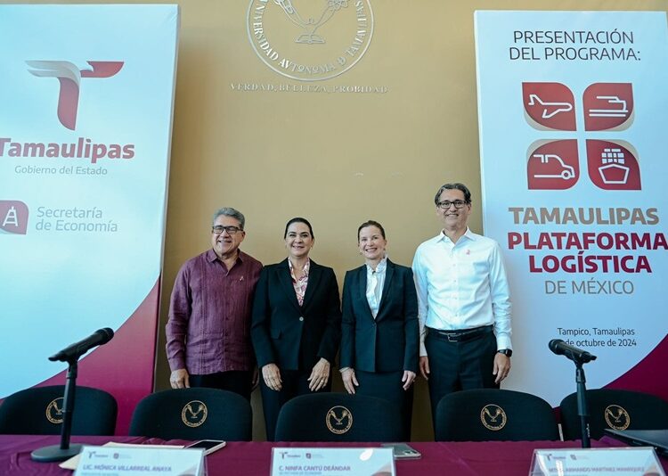 Presentan estrategia “Tamaulipas, Plataforma Logística de México”