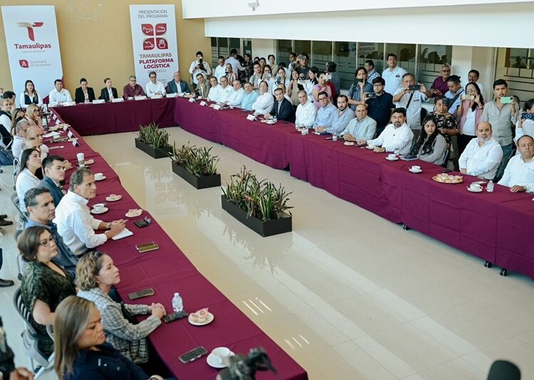 Presentan estrategia “Tamaulipas, Plataforma Logística de México”