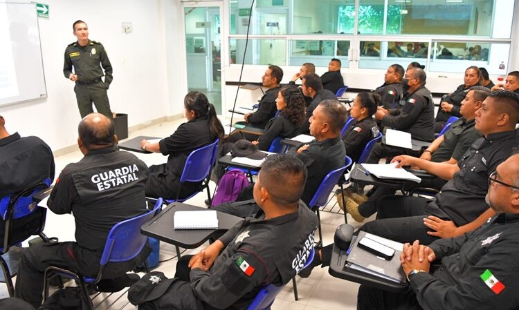 Recibe Guardia Estatal capacitación internacional de inteligencia y contrainteligencia
