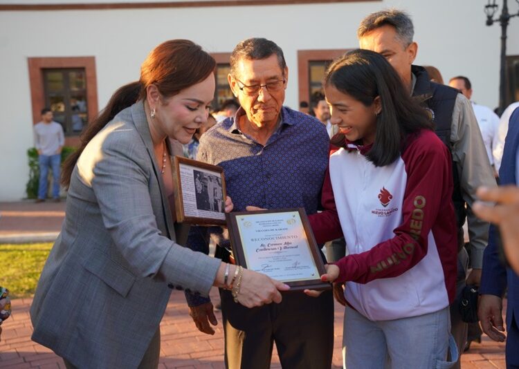 Reconocen deportistas apoyo de Alcaldesa y Gobierno de NLD