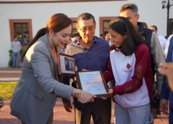 Reconocen deportistas apoyo de Alcaldesa y Gobierno de NLD