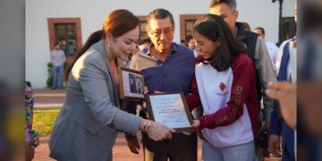 Reconocen deportistas apoyo de Alcaldesa y Gobierno de NLD