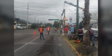 ¡Repararan semáforo en Tamatán!
