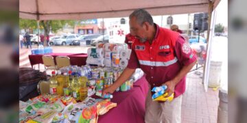 Responde ciudadanía a Centro de acopio para damnificados de Guerrero