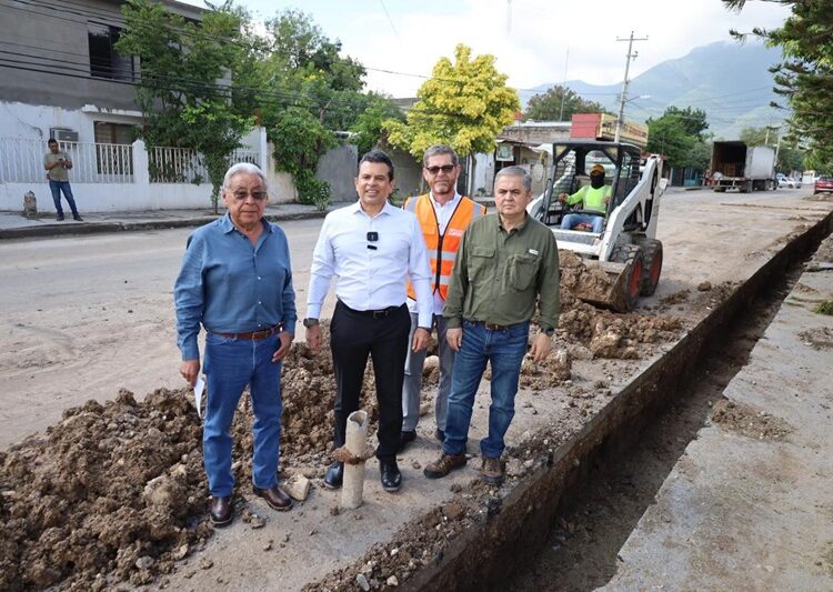 Supervisa Lalo Gattás obra hidráulica en la M. Alemán
