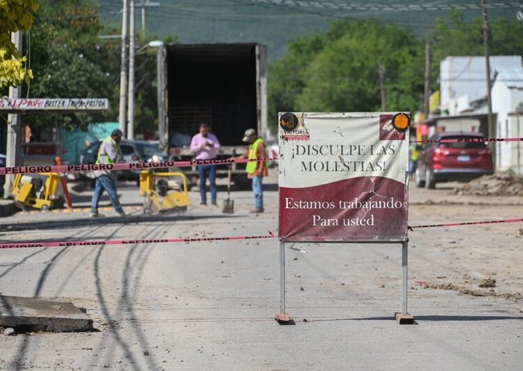 Supervisa Lalo Gattás obra hidráulica en la M. Alemán