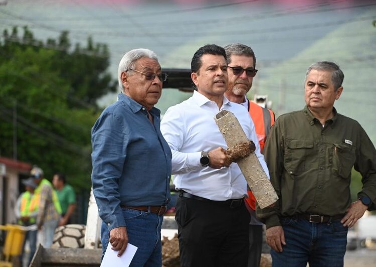 Supervisa Lalo Gattás obra hidráulica en la M. Alemán