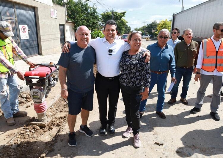 Supervisa Lalo Gattás obra hidráulica en la M. Alemán