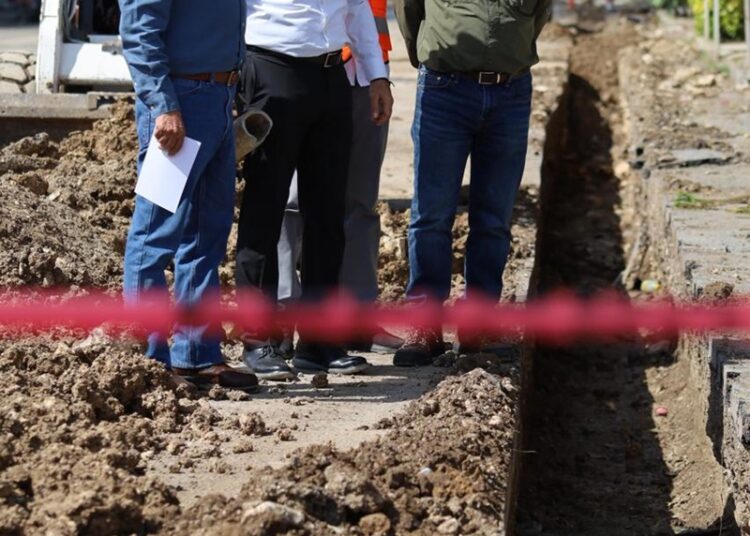 Supervisa Lalo Gattás obra hidráulica en la M. Alemán