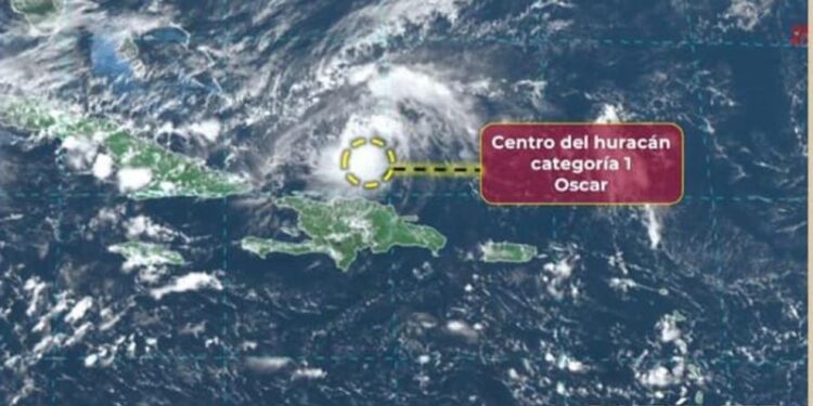 Se formó el huracán ‘Oscar’ en el Atlántico