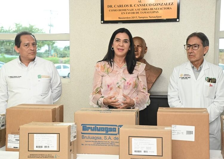 Une esfuerzos Mónica con Sector Salud en beneficio de los Tampiqueños