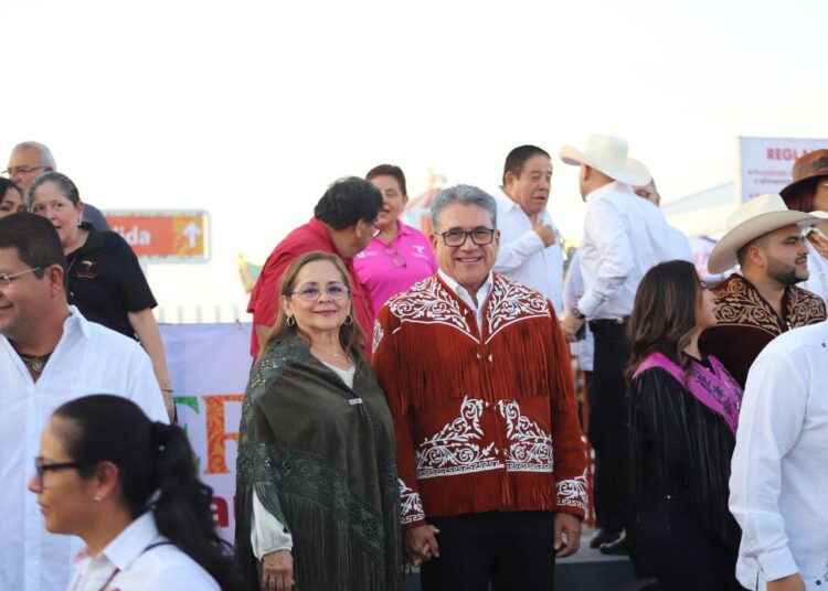 Armando Martínez participa en la inauguración de la Feria Tamaulipas