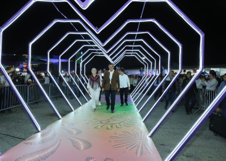 Inauguran Américo y María Feria Tamaulipas 2024