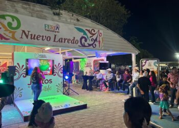Muy exitoso el pabellón de NLD en la Tamaulipas 2024
