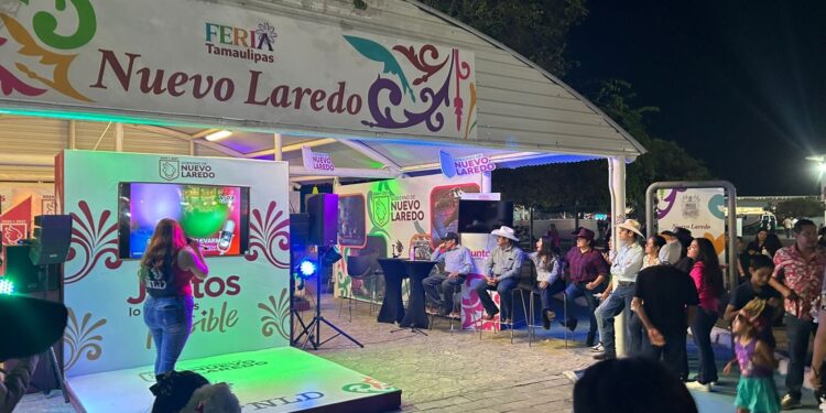 Muy exitoso el pabellón de NLD en la Tamaulipas 2024