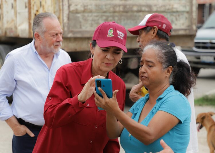 Mónica agiliza acciones de limpieza en Tampico