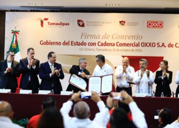 Gobierno de Tamaulipas y Oxxo fortalecen seguridad