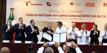 Gobierno de Tamaulipas y Oxxo fortalecen seguridad