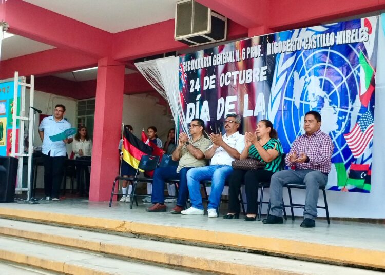 En la Secu 6 realizan asamblea en honor a la ONU