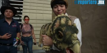 Inaugura CLCR Exposición Tierra de Dinosaurios en Nuevo Laredo