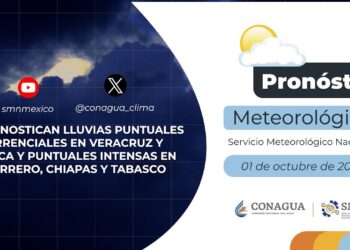 #PronósticodelTiempo para hoy Martes 01 de octubre de 2024