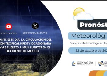 #PronósticodelTiempo para hoy Martes 22 de octubre de 2024