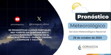 #PronósticodelTiempo para hoy Martes 29 de octubre de 2024