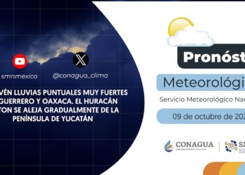 #PronósticodelTiempo para hoy Miércoles 09 de octubre de 2024