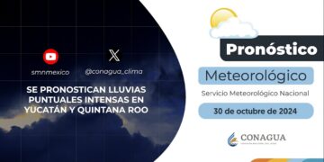 #PronósticodelTiempo para hoy Miércoles 30 de octubre de 2024