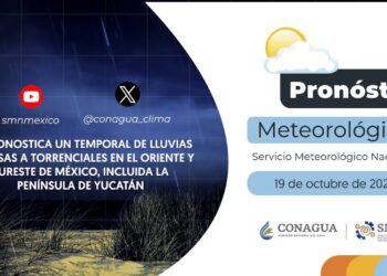 #PronósticodelTiempo para hoy Sábado 19 de octubre de 2024