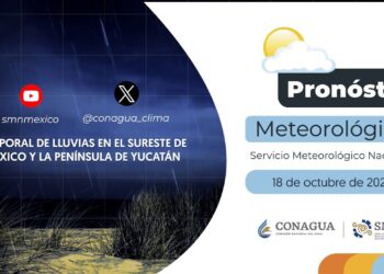 #PronósticodelTiempo para hoy Viernes 18 de octubre de 2024