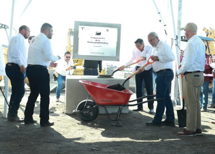 Inicia AVA construcción de potabilizadora para Victoria