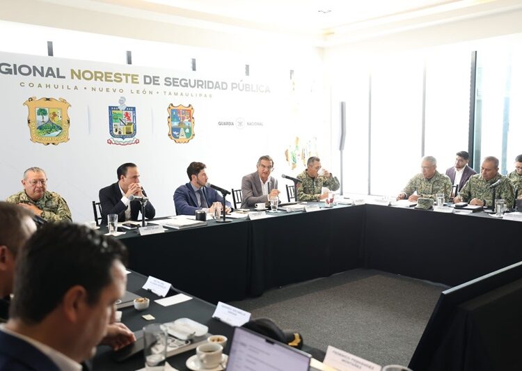 Fortalecen Tamaulipas, Nuevo León y Coahuila acciones de seguridad
