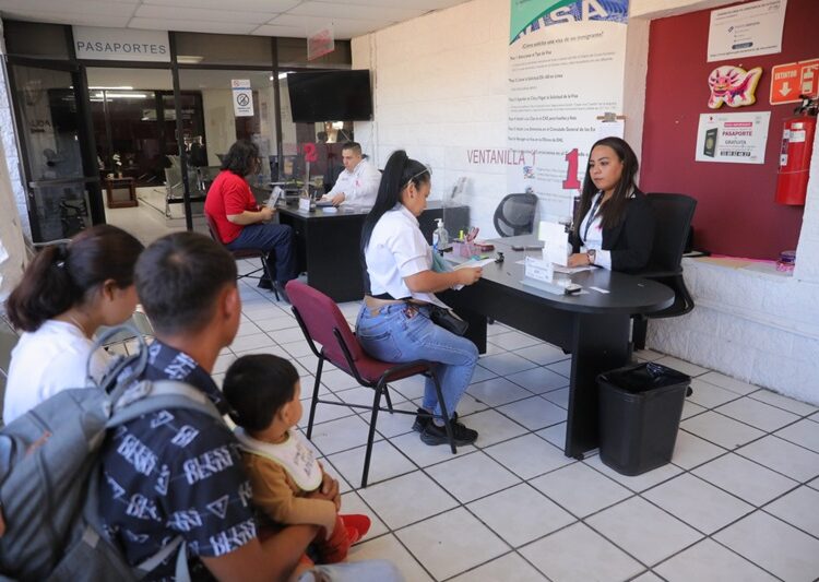 Agilizan citas para obtención del pasaporte mexicano en NLD