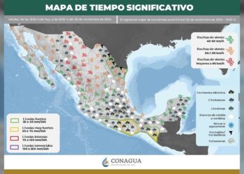 Alerta SMN por frente frío núm. 7 en el norte de México
