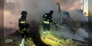 Rusia lanzó 90 misiles y 97 drones