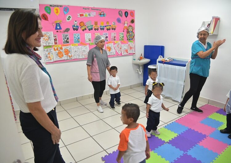 Brinda DIF Tampico atención, amor y seguridad en sus guarderías