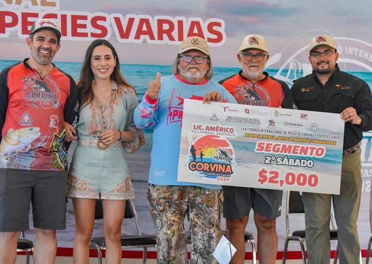 Rompe récord de asistencia en Tamaulipas LXXI Torneo de Pesca